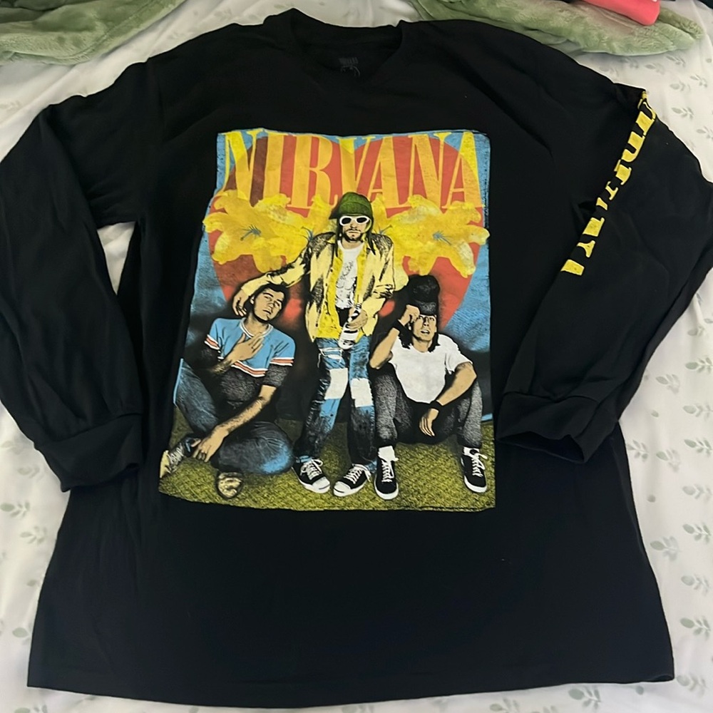 Nirvana band tee